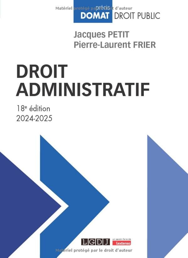 Droit administratif (2024-2025) 9782275151014