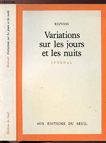Variations sur les jours et les nuits 9782020086011
