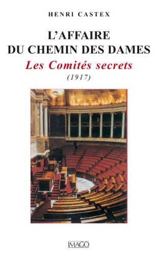 L'affaire du Chemin des Dames : Les comités secrets 9782286020224