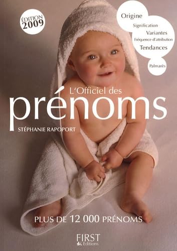 L'Officiel des prénoms 9782754009393