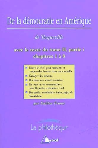 De la démocratie en Amérique (Tocqueville) 9782842918286