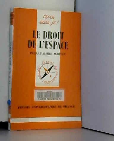 Le droit de l'espace 9782130439196
