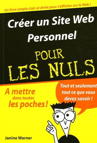 Créer un site web personnel pour les Nuls 9782844277657