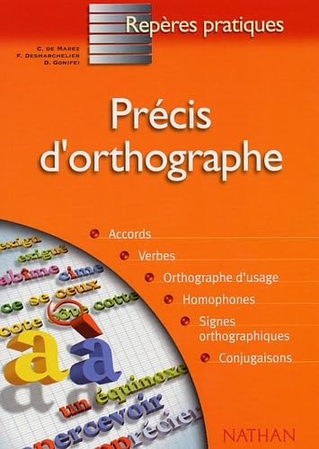 Precis D'Orthographe 9782091824468