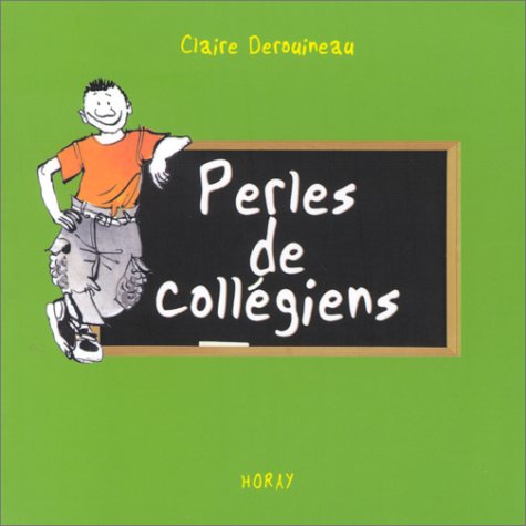 Perles de collégiens 9782705803339