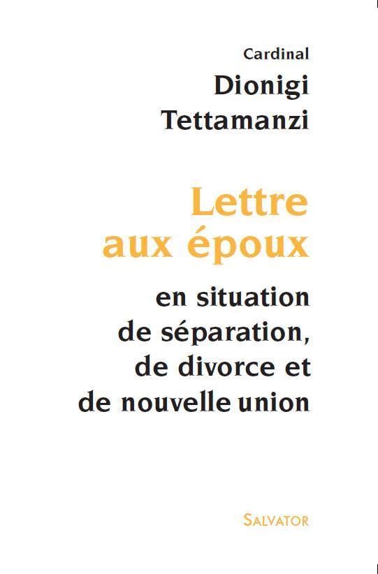 Lettre aux époux en situation de séparation, de divorce et de nouvelle union 9782706705717