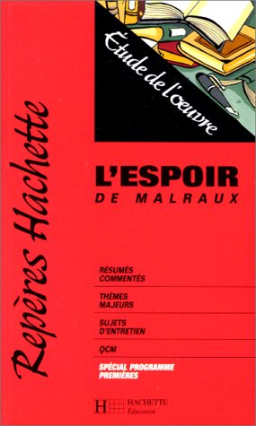 Repères Hachette : l'Espoir, numéro 27 9782011671219