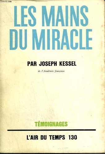 Les mains du miracle. collection : l'air du temps n° 130. 
