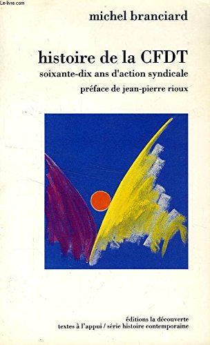 Histoire de la cfdt 9782707119285