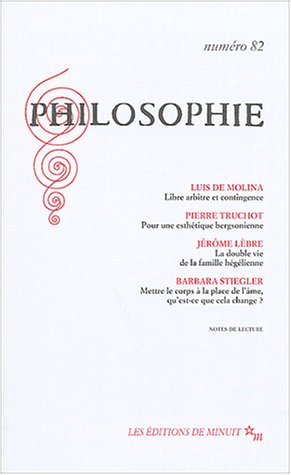 Philosophie, numéro 82 9782707318800