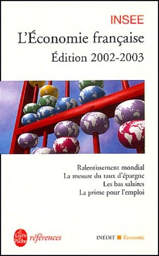 L'Economie française, édition 2002-2003 : Rapport sur les comptes de la nation de 2001 9782253905905