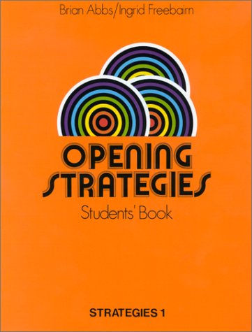 Opening Strategies : Students' Book (en anglais) 9780582516908