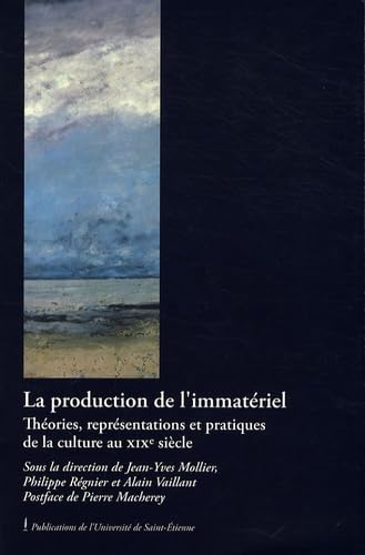 Produc de l'immateriel 9782862724836