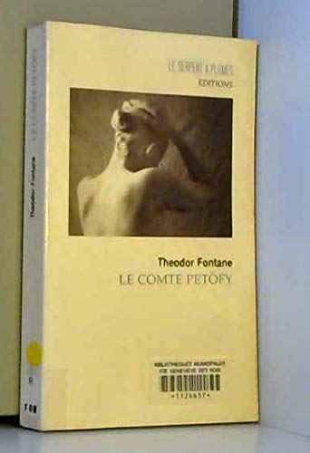 Le Comte Petofy 9782842610371