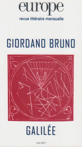 EUROPE GIORDANO BRUNO GALILEE N937 MAI 2007 (0000) 9782351500071