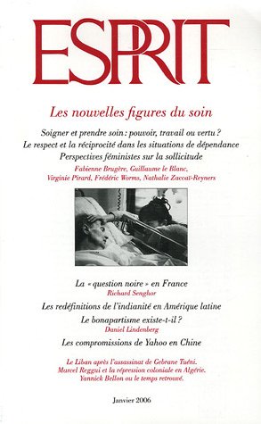 Esprit, N° 321, Janvier 2006 : Les nouvelles figures du soin 9782909210414