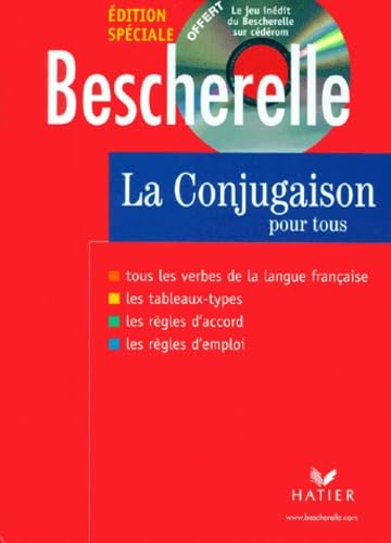 Bescherelle : La Conjugaison pour tous (livre + CD-Rom) 9782218732454