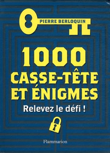 1000 casse-tête et énigmes 9782081251717