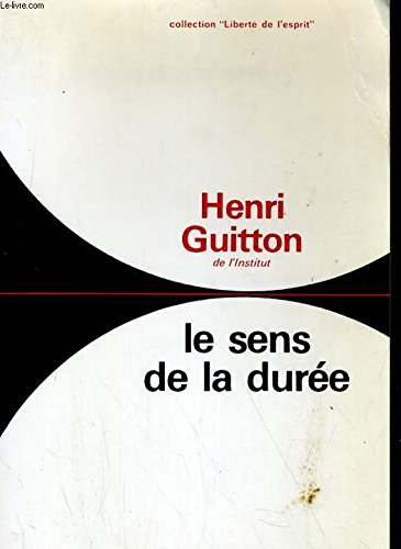 Le Sens de la durée 9782702113929
