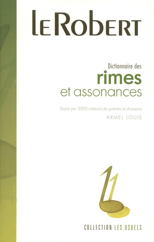 Dictionnaire des rimes et assonances 9782849023150