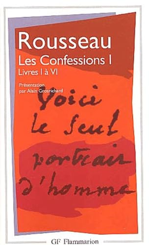 Les Confessions, tome 1 : Livres I à VI 9782080710192