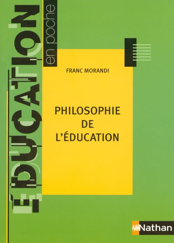 PHILOSOPHIE DE L'EDUCATION 9782091219042