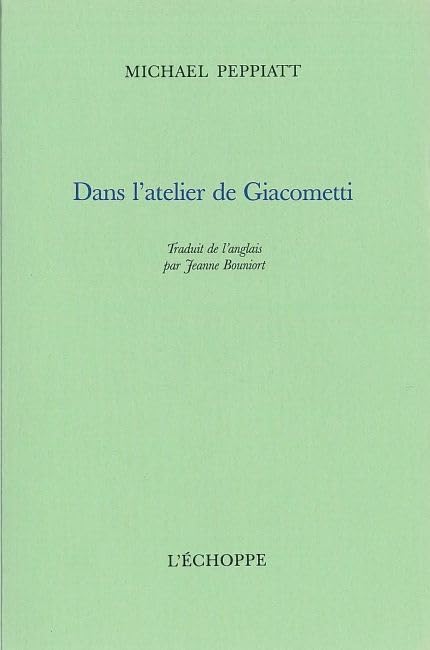 Dans l'atelier de Giacometti 9782840681441
