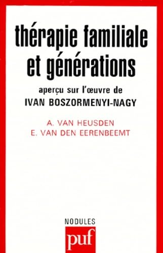 Thérapie familiale et générations 9782130460978