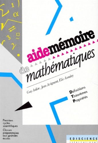 Aide-mémoire de mathématiques 9782840740988