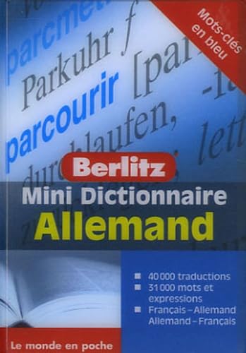Mini dictionnaire allemand 9789812468529