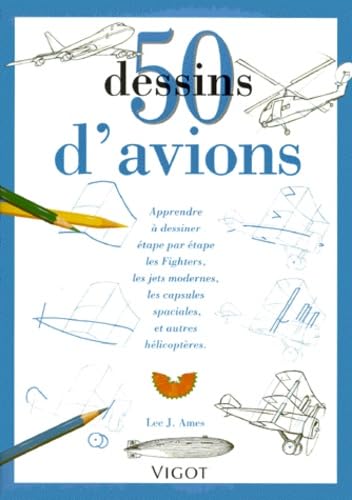 50 dessins d'avions 9782711414512