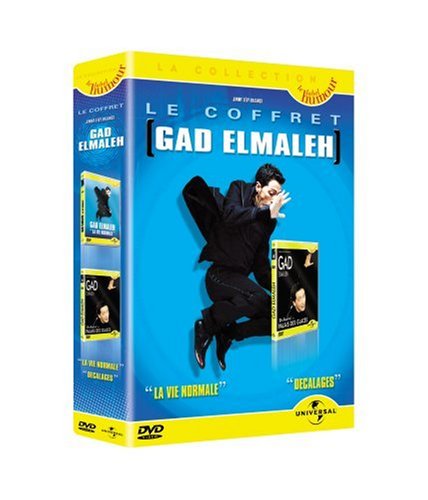 Coffret Gad Elmaleh 2 DVD : Décalages au Palais des glaces / La Vie normale 3259190307797