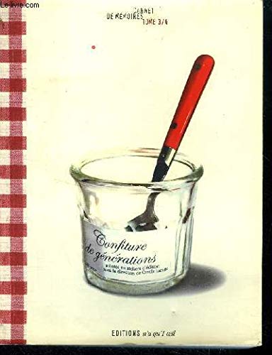 Confitures de Generations 9782913154162
