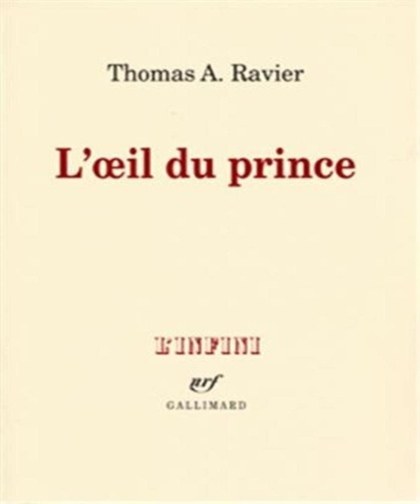 L'oeil du prince 9782070122240