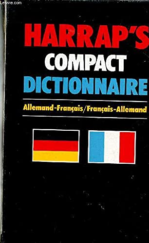 Harrap's dictionnaire compact allemand français / français allemand 9780245547492