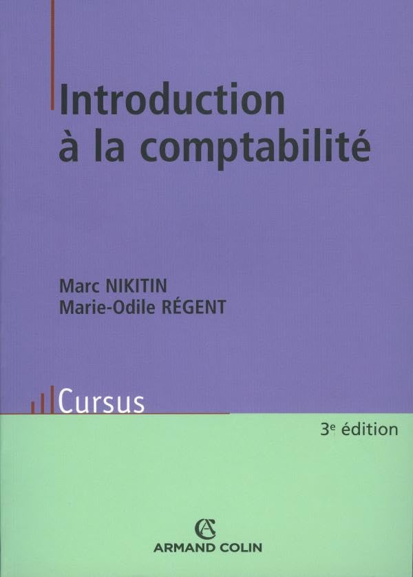 Introduction à la comptabilité 9782200347529