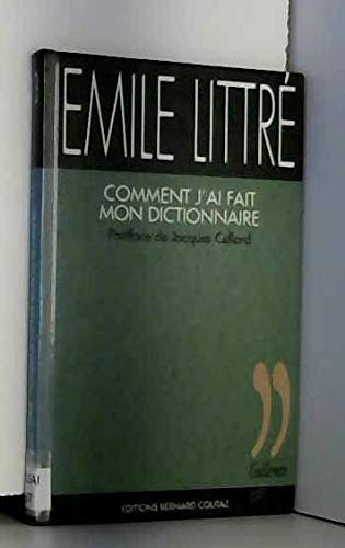 Comment j'ai fait mon dictionnaire 9782877120524