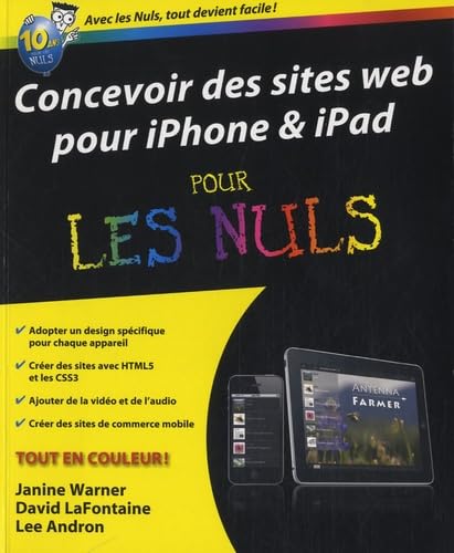 CONCEVOIR DES SITES WEB IPHONE 9782754031783