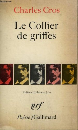 Le collier de griffes. collection : poesie. 