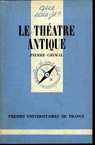 Le théâtre antique 9782130433699