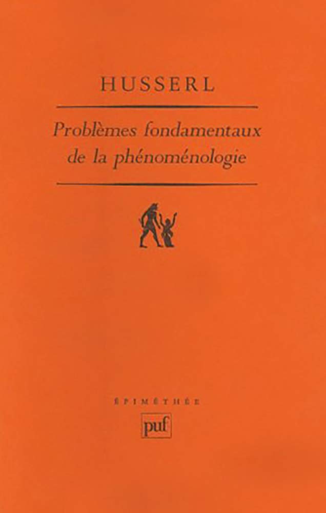 Problèmes fondamentaux de la phénoménologie 9782130433842