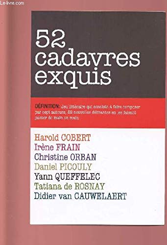 52 cadavres exquis 9782298060454