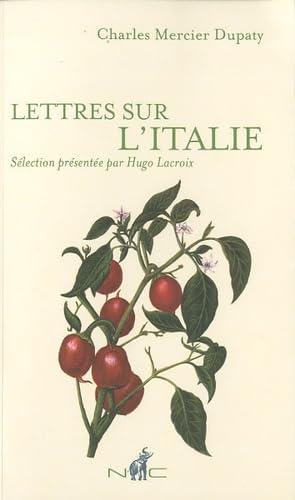 Lettres sur L'Italie 9782350390864