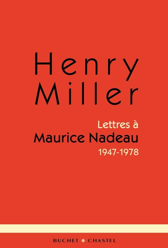 Lettres a maurice nadeau (0000) 9782283025291