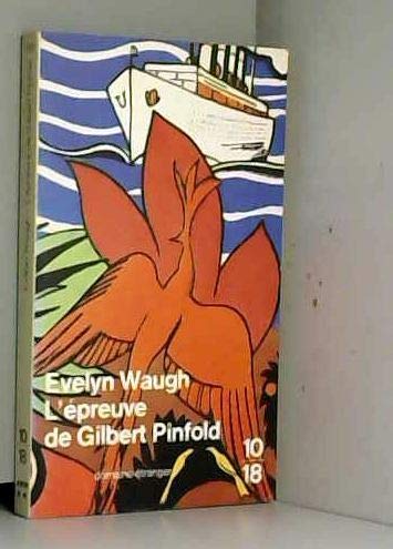 L'epreuve de gilbert pinfold 9782264004628