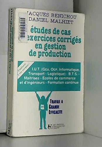 Etudes Cas + Exerc.Corriges 9782708112889