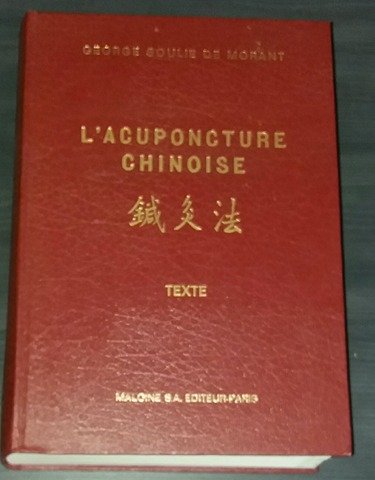 L'Acuponcture Chinoise Texte 3384442036221