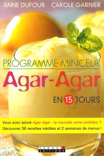 Programme minceur agar-agar en 15 jours 9782848992211