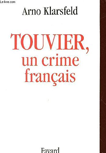 Touvier, un crime français 9782213593128