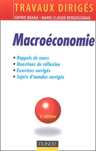 Macroéconomie : Travaux dirigés 9782100071920